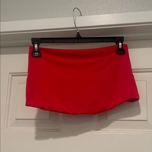 Vibrant Red Women's tube top